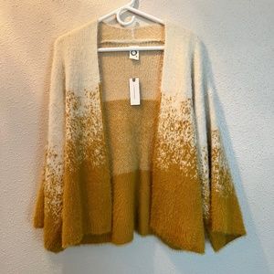 Anthropologie Akemi + Kin Senna Eyelash Cardigan Fuzzy Sweater (OS)